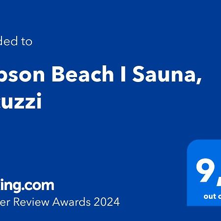 Robson Beach I Sauna, Jacuzzi مينزفوجة المظهر الخارجي الصورة